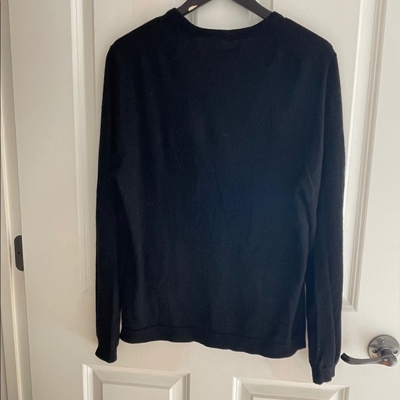 Zadig and Voltaire Black Wool Cardigan with Skull - Picture 2 of 3